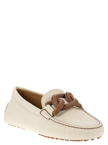 Tod's Moccasin With Leather Chain