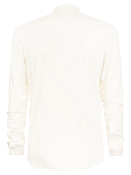 Majestic Long Sleeved Linen Shirt