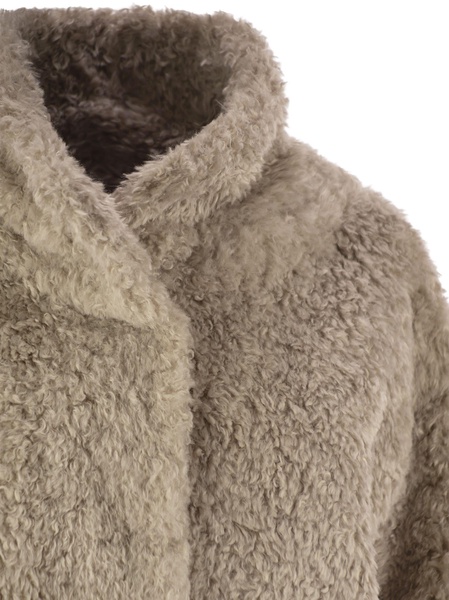 Herno Sheepskin Effect Coat