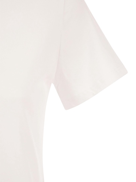 Majestic Polly T Shirt In Cotone Silk Touch