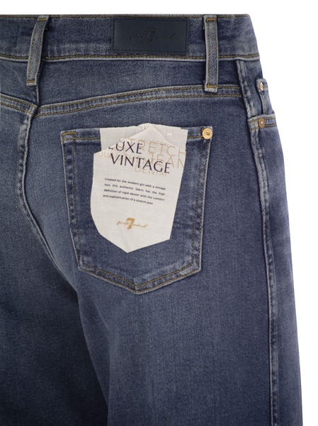 7 For All Mankind Lotta Luxe Vintage High Waisted Jeans