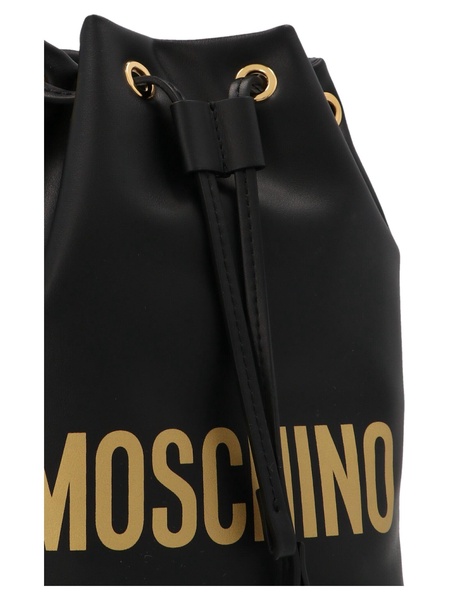 Moschino Logo Bucket Bag