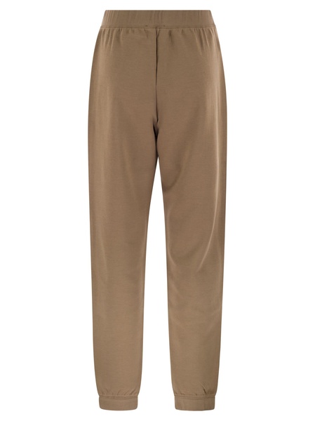 S Max Mara Po Cotton Jogging Trousers