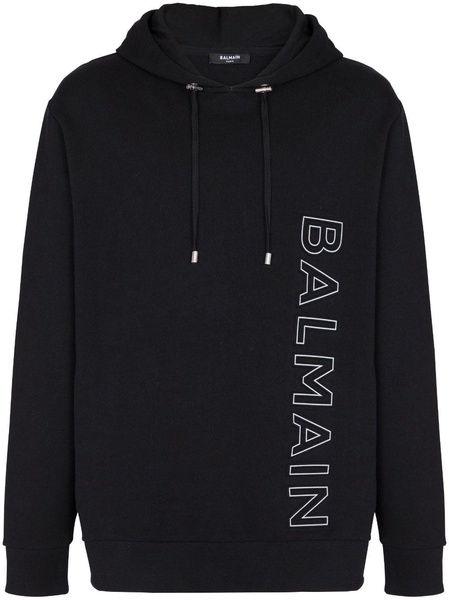 Balmain Embossed Reflect Hoodie Clothing