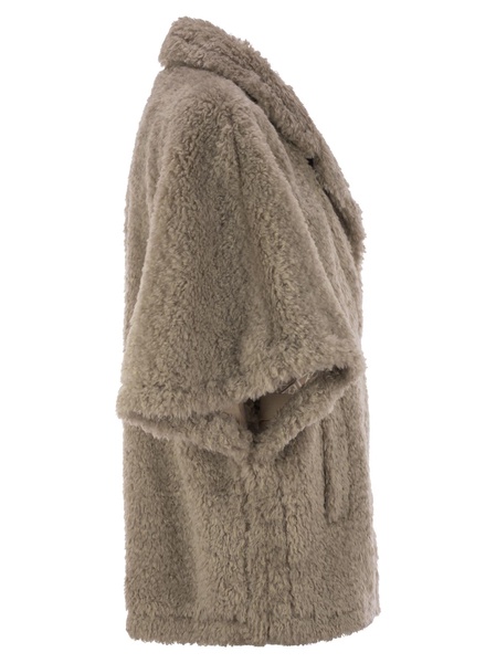 Herno Curly Faux Fur Coat