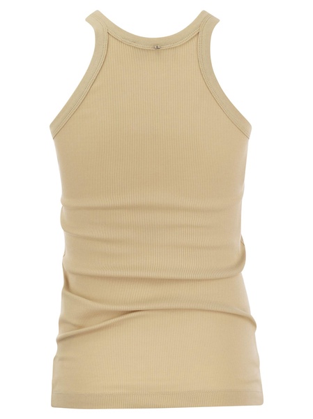 Sportmax Nastie - Silk-Blend Jersey Tank Top