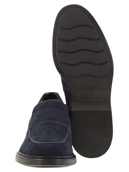 Hogan H576 Suede Loafer