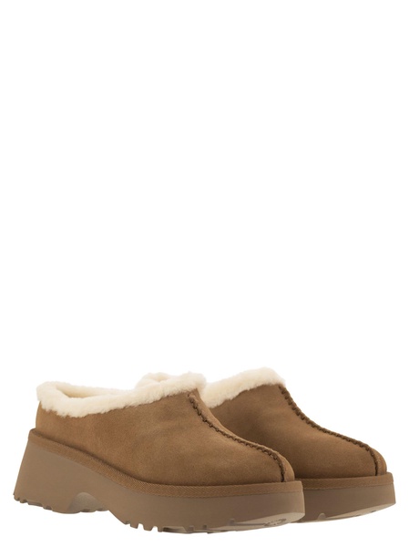 Ugg New Heights Cozy Suede Sabot