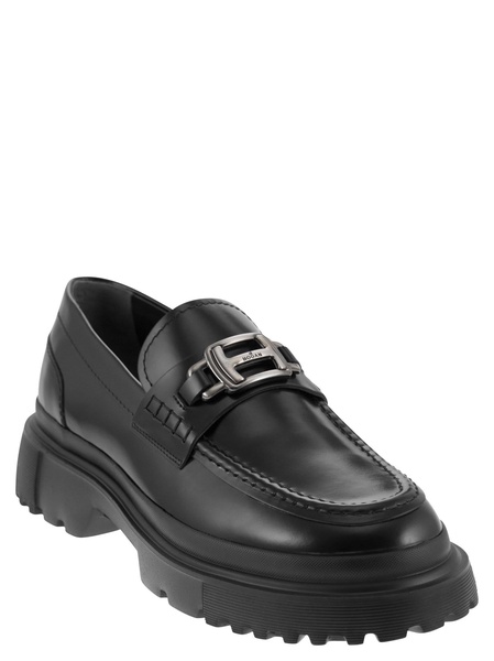 Hogan H629 Leather Loafer