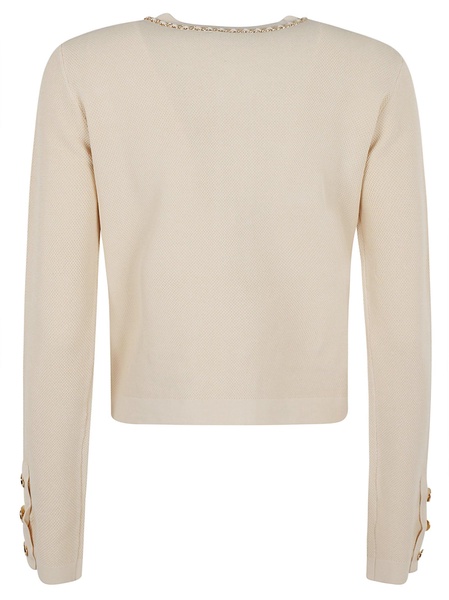 Elisabetta Franchi Sweaters Beige