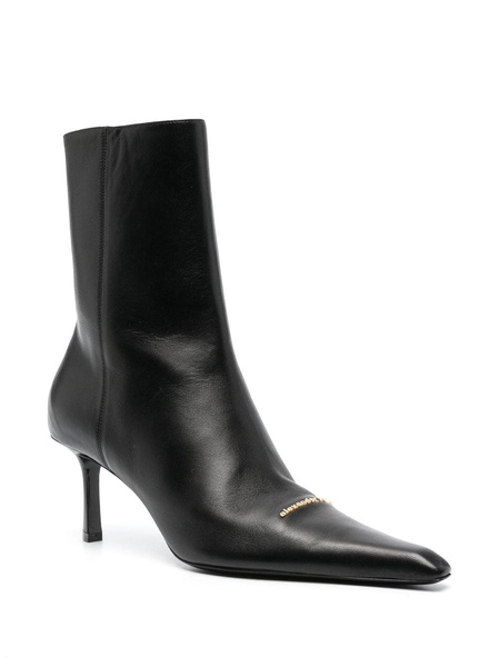 Alexander Wang Viola 65 Zip Bootie Shoes