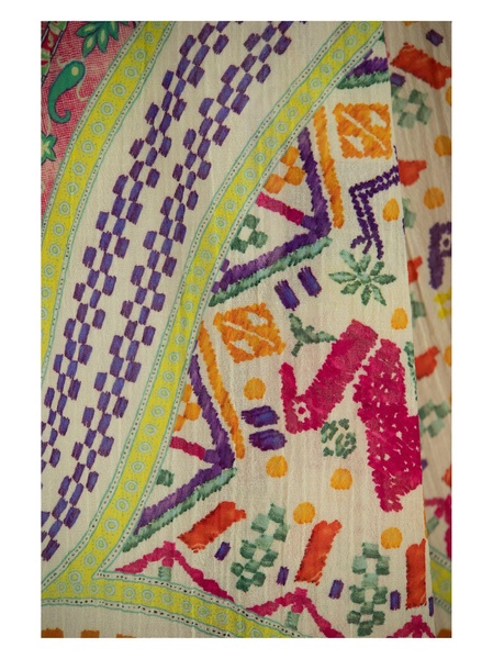 Etro Skirt Trousers With Multi Coloured Geometric Design