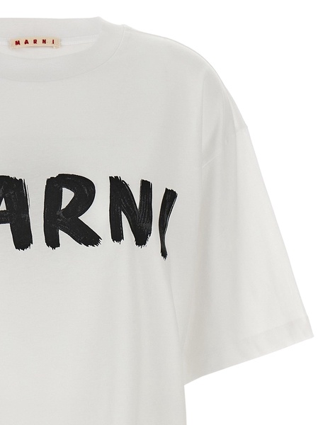 Marni Logo Print T Shirt