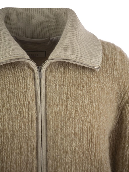 Peserico Mohair, Camel And Wool Jacket