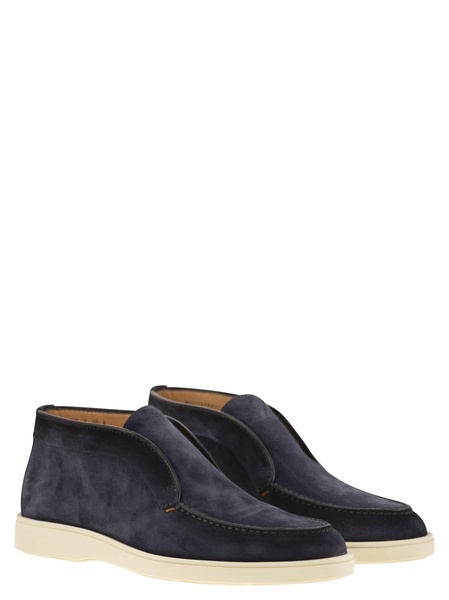 Santoni Suede Desert Boot