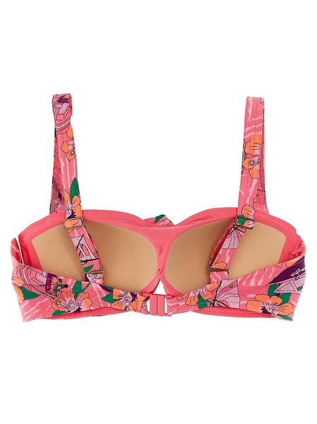 Love Stories Floral Print Bikini Top