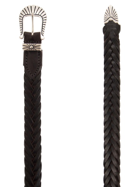 Alberto Luti Suede Braided Belt