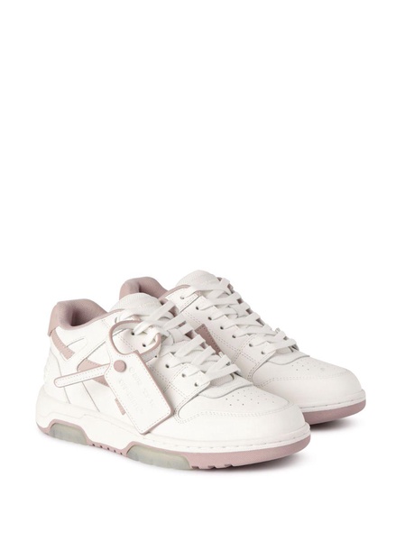 Off-White Out Of Office White/Pink Low Trainer Women