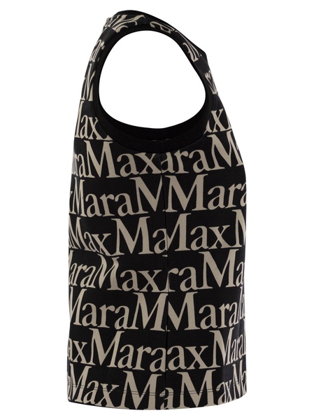 'S Max Mara Ufo - Printed Scuba Top