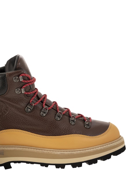 MONCLER Tassel Leather Trekking Boots - Durable and Water-Resistant for Men - Fall/Winter 2023