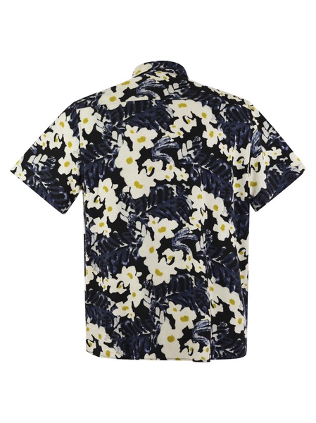 Majestic Flowered Short Sleeved Shirt