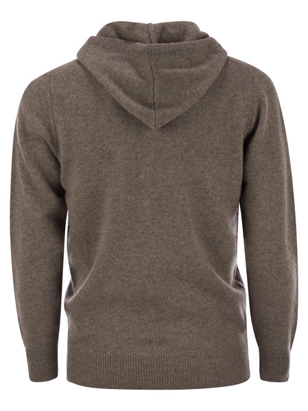 Mc2 Saint Barth Mahony Hooded Lambswool Jumper