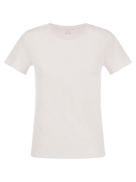 Majestic Polly T Shirt In Cotone Silk Touch