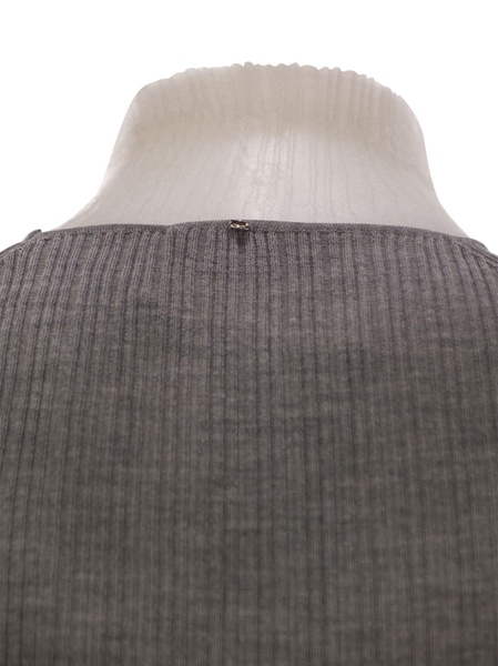 Sportmax Derris Turtle Neck Sweater With Directional Ribbing