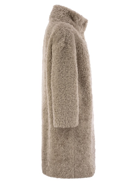 Herno Sheepskin Effect Coat