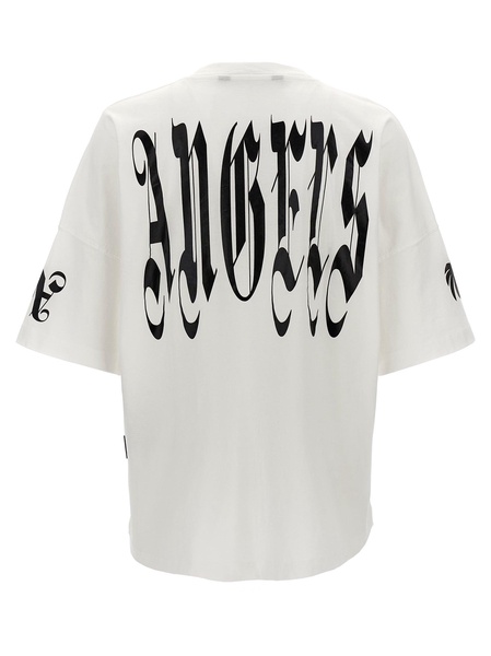 Palm Angels 'Back Gothic Palm' T Shirt