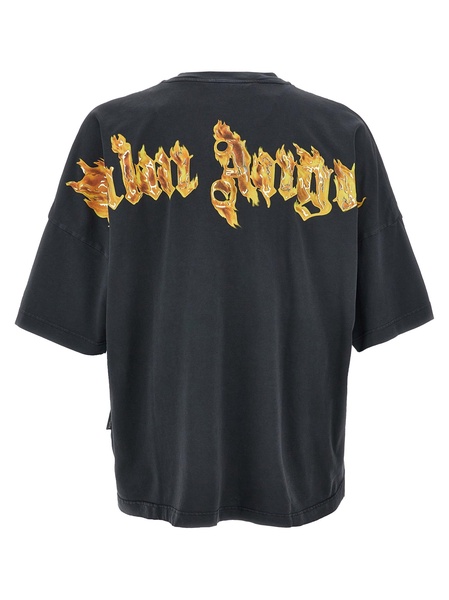 Palm Angels 'Burning Palm' T Shirt