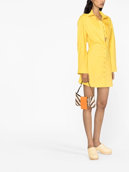 La Robe Baunhilha mini shirt dress