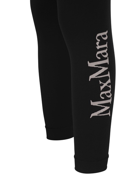 Max Mara Basilea Technical Fabric Legging With Logo