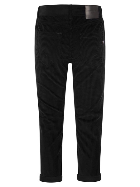 Dondup Koons Loose Fitting Velvet Trousers