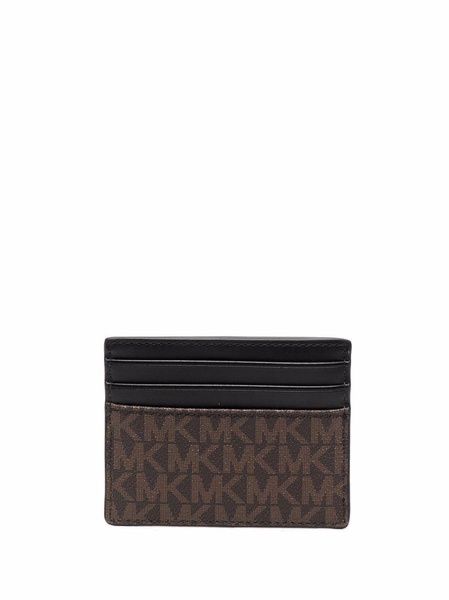 Michael Kors Greyson Logo Detailed Cardholder