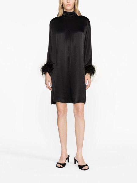 Black Party Shirt Dress