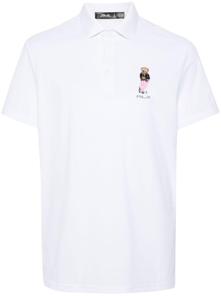 Polo Bear-embroidered polo shirt