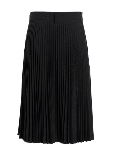 Burberry Pleated Midi Skirt