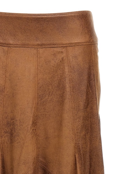 Isabel Marant Genevi Flared Midi Skirt