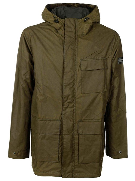 Barbour Long-Sleeved Hooded Coat