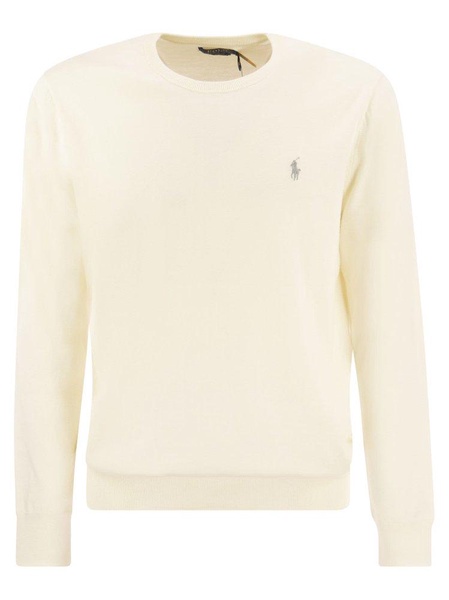 Polo Ralph Lauren Logo-Embroidered Crewneck Sweater