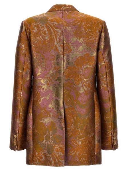 Dries Van Noten Blanchet Single-Breasted Blazer