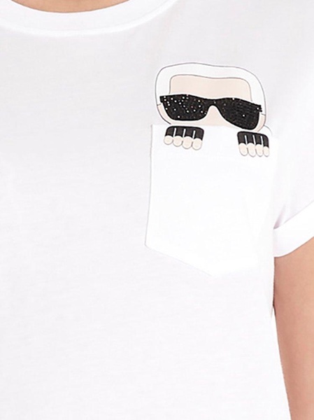 Karl Lagerfeld Ikonik Pocket T-Shirt