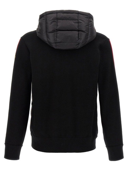 Moncler Padded Knitted Hoodie