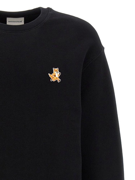 Maison Kitsuné Speedy Fox Patch Crewneck Sweatshirt