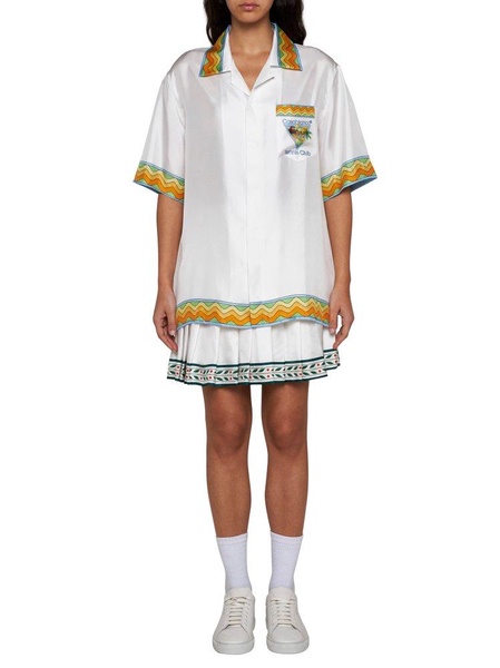 Casablanca Afro Cubism Tennis Club Shirt