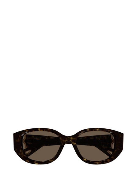 Chloé Eyewear Oval-Frame Sunglasses