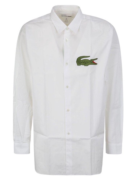 Like boys X Lacoste Logo Patch Buttoned Shirt