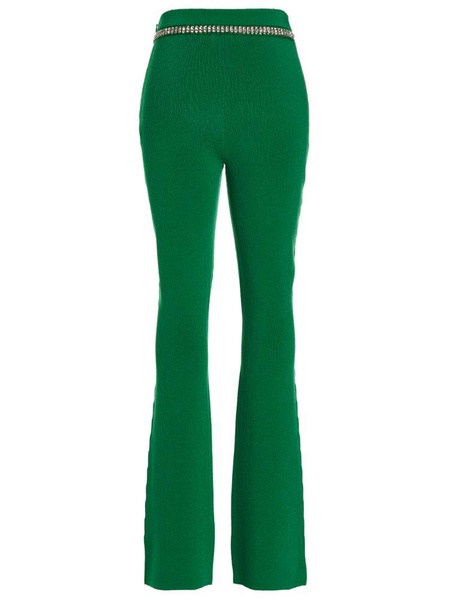 Paco Rabanne Embellished Ribbed Pants