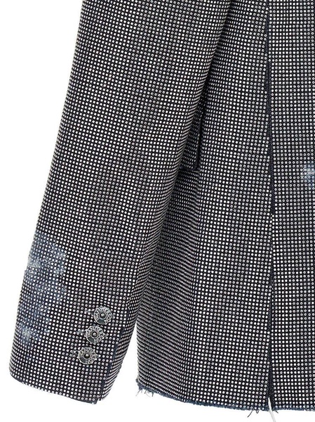 JW Anderson Embellished Distressed Blazer